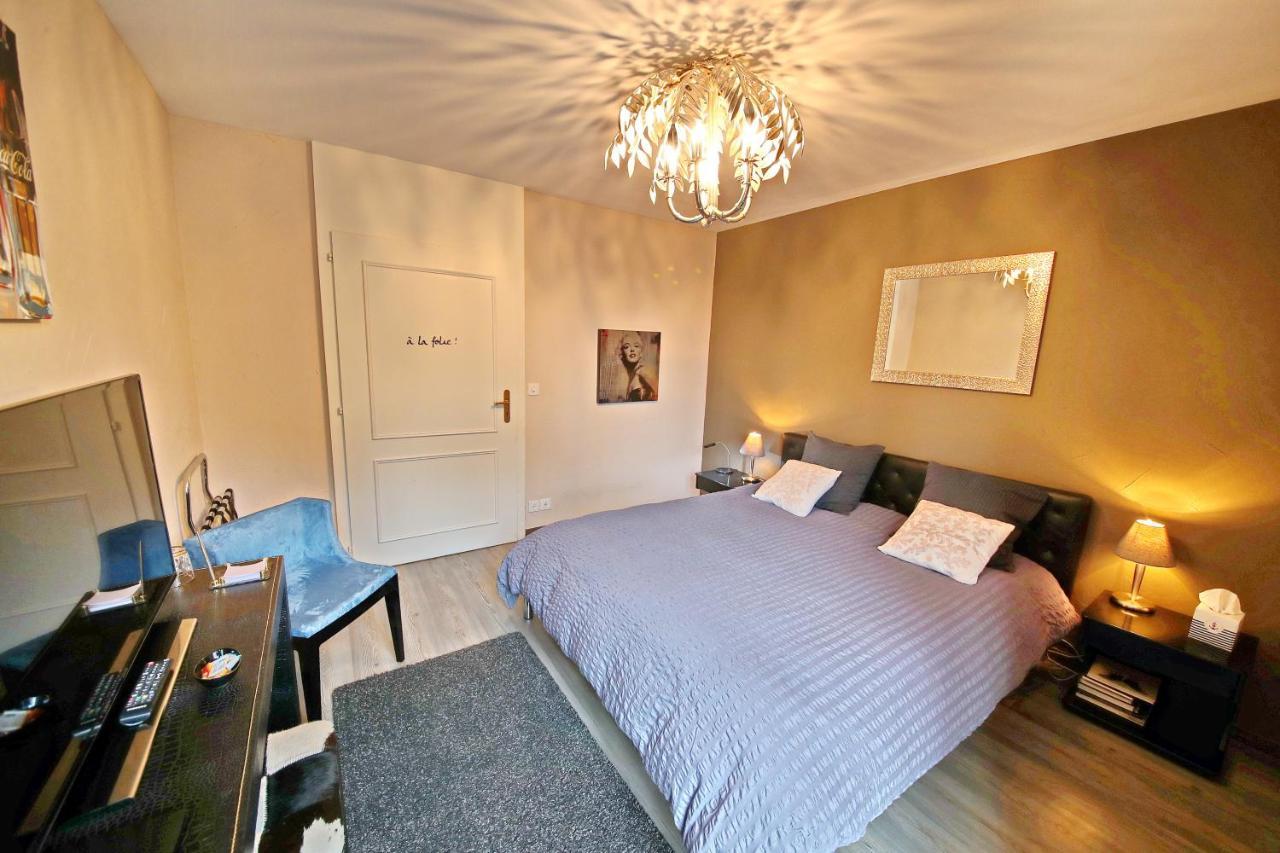 Corseaux Beach Rooms-Riviera Beach Apartments Vevey Bagian luar foto