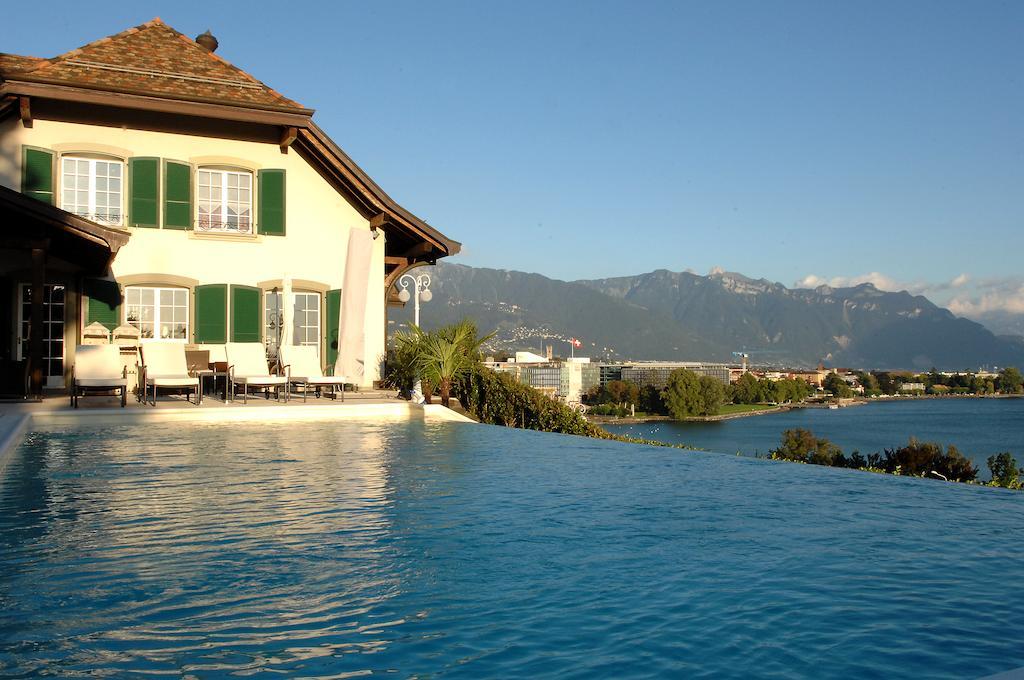 Corseaux Beach Rooms-Riviera Beach Apartments Vevey Bagian luar foto